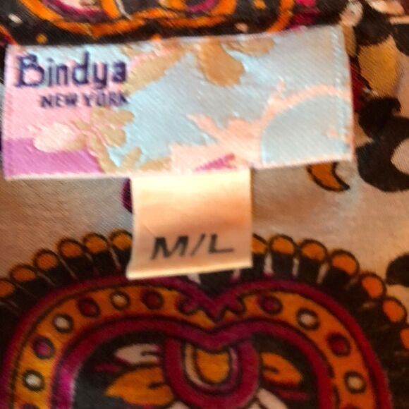 Bindya New York tunic/ coverup sz ML - Picture 6 of 6